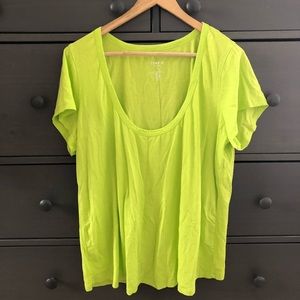 Torrid Active Top Shirt Lime Green 1